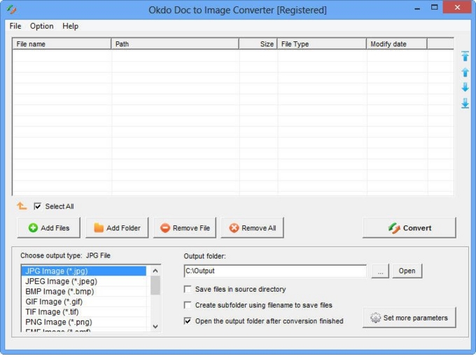 Doc to Image Converter screenshot