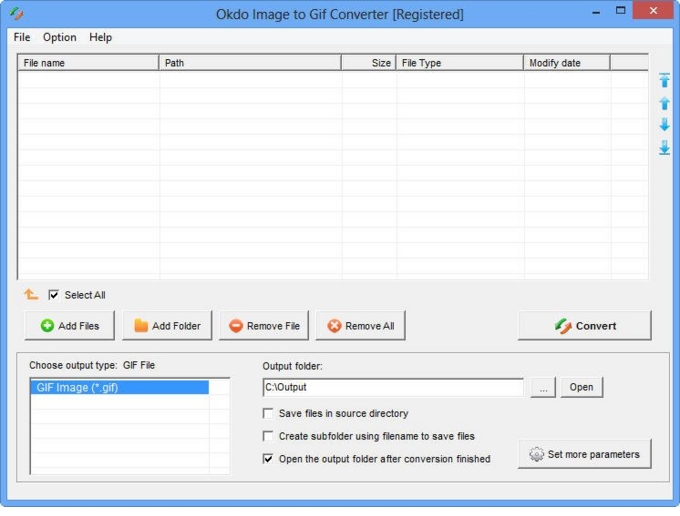 Image to Gif Converter screenshot