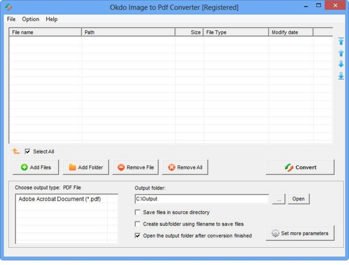 Image to Pdf Converter screenshot