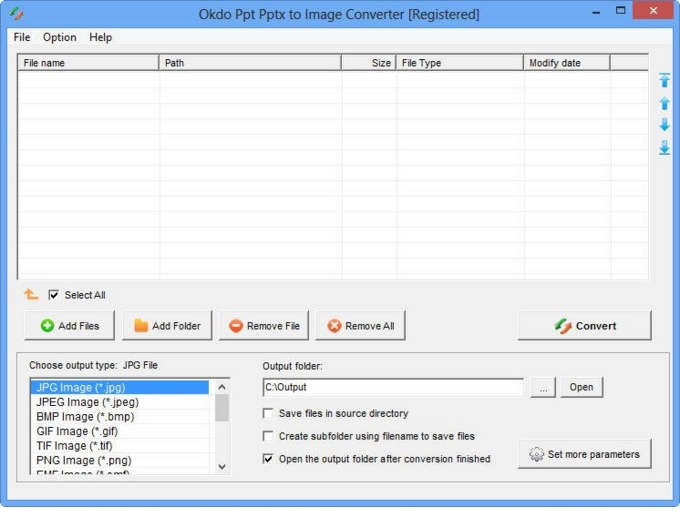 Ppt Pptx to Image Converter screenshot